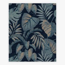 Next Jungle Leaves Navy Wallpaper