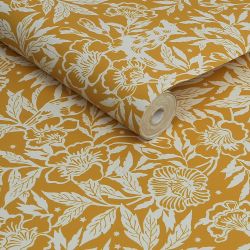 Joules Twilight Ditsy Antique Gold Wallpaper