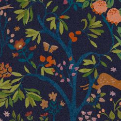 Joules Enchanted Woodland Navy Wallpaper