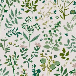 Joules Holcombe Floral Creme Wallpaper