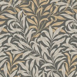 William Morris At Home Willow Bough Charcoal Wallpaper