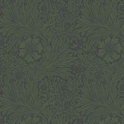 William Morris At Home Marigold Fibrous Green Wallpaper