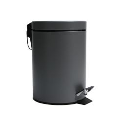 Grey Pedal Bin 3L