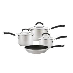 Circulon Total Stainless Steel Non Stick Induction 4pce Set