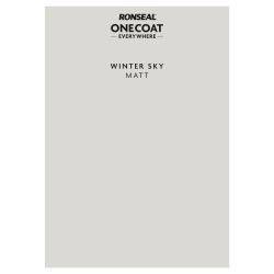 Ronseal One Coat Everywhere Paint Peel & Stick Winter Sky
