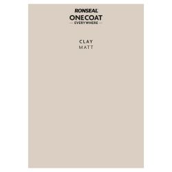 Ronseal One Coat Everywhere Paint Peel & Stick Clay