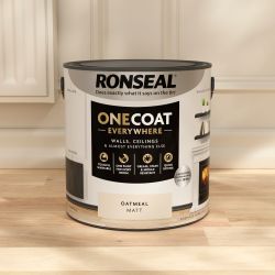 Ronseal One Coat Everywhere Paint Oatmeal Matt 2.5L