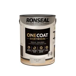 Ronseal One Coat Everywhere Paint Slate Grey Matt 5L