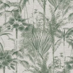 Sublime Jungle Texture Green Wallpaper