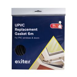 Upvc Replacement Gasket 6M Black