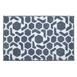 Blue & White microfibre Bath Mat