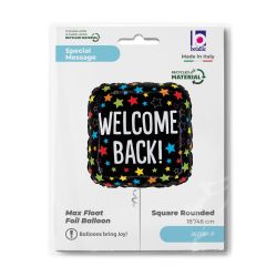 Welcome Back Foil Balloon 18"
