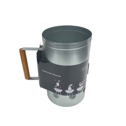Charcoal Starter Silver