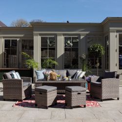 Cali Rattan Lounge Set