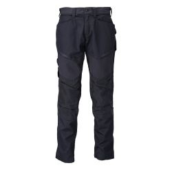 Mascot Customized Trousers with Kneepad Pockets Dark Navy