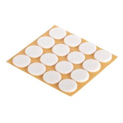 Fix-O-Moll Felt-Glider Ï 22 Mm Self-Adhesive White