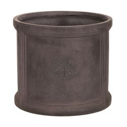 JC & Co Lead Cylinder Pot 32cm