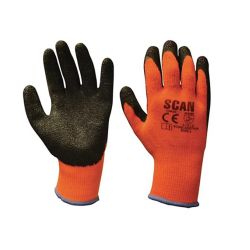 Thermal Latex Coated Gloves - XL(Size 10)