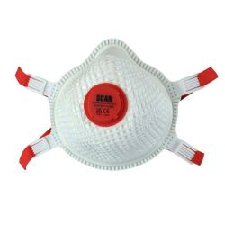Moulded Valved Masks FFP3 with Mesh (Pack 2)