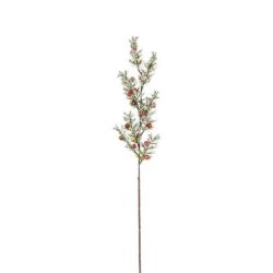 Mica Decorations Pine spray berries green l67cm