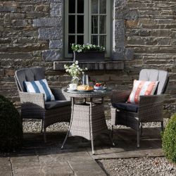 Corsica Rattan Garden Bistro Set