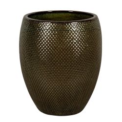 Busan Pot Drip Green 38cm