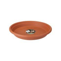 universal saucer round 35cm terra