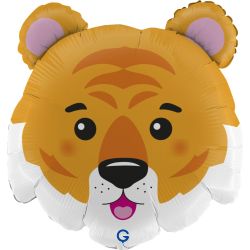 Supershape Foil Balloon Tiger Head