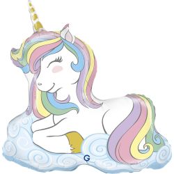 Supershape Foil Balloon Macaron Unicorn