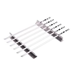 Sahara Stainless Steel Skewer Set