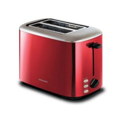 Morphy Richards Equip Stainless Steel Toaster Red