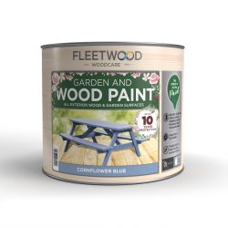 750Ml Garden And Wood Paint Cornflower Blue