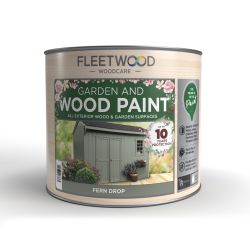 750Ml Fleetwood Garden And Wood Paint Fern Drop