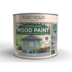 750Ml Fleetwood Garden And Wood Paint Wild Swan