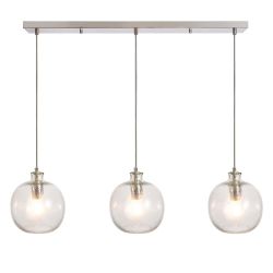 Cascade Lighting Alton Bobble Glass 3 Light Diner