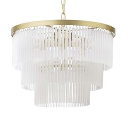 Cascade Lighting Lupin 5 Light Pendant Brass