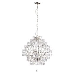 Cascade Lighting Dale 3 Light Pendant Chrome