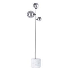 Cascade Lighting Riley Floor Lamp Satin Black