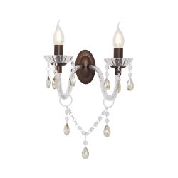 Cascade Lighting Abbey 2 Light Wall Lamp Bronze