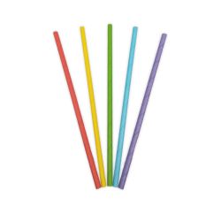 Paper Drinking Straws Multicolour 50 Pack