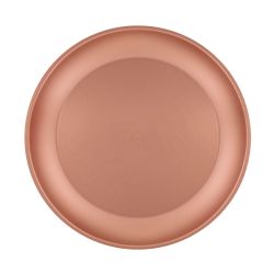 Reusable Rose Gold Party Plates 4 Pack