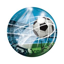 Soccer Fans Party Plate 20cm 8 Pack