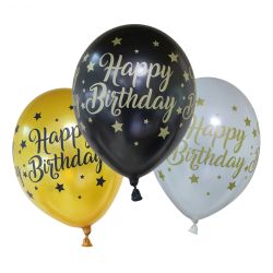 Happy Birthday Balloons 6 Pack