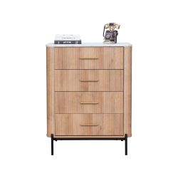 Vienna Marble Ribbed Dresser