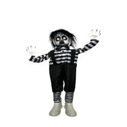 Halloween 3Ft Standing Animatronic Zombie Boy With Lights And Sound