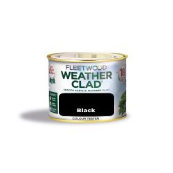 Fleetwood 250Ml Weatherclad Tester Black
