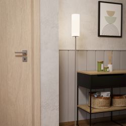 EGLO Troy 3 White / Nickel-Matt Floor Lamp