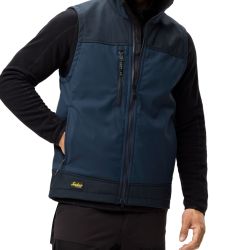 Snickers Softshell Stretch Vest Navy