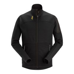 Snickers Thermal Body Mapping Micro Fleece Jacket Black
