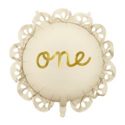 Foil Balloon Lozenge Ruffle One